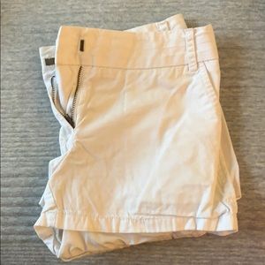 J.crew white chino shorts